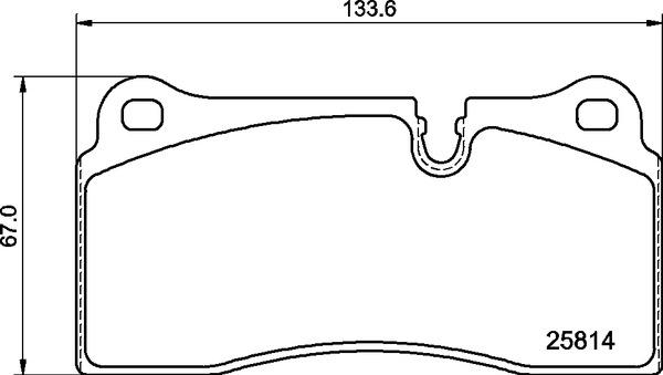 Brembo P 06 111 - Komplet Pločica, disk-kočnica www.molydon.hr