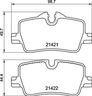 Brembo P 06 113 - Komplet Pločica, disk-kočnica www.molydon.hr