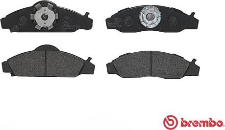 Brembo P 15 008 - Komplet Pločica, disk-kočnica www.molydon.hr