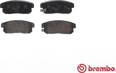 Brembo P 10 005 - Komplet Pločica, disk-kočnica www.molydon.hr