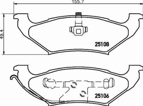 Brembo P 11 039 - Komplet Pločica, disk-kočnica www.molydon.hr