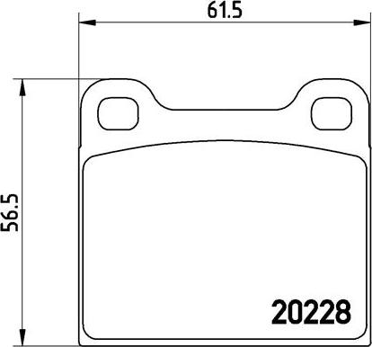 Brembo P 85 003 - Komplet Pločica, disk-kočnica www.molydon.hr