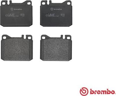 Brembo P 85 007 - Komplet Pločica, disk-kočnica www.molydon.hr