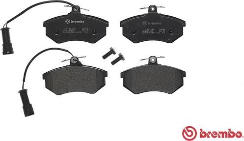 Brembo P 85 016 - Komplet Pločica, disk-kočnica www.molydon.hr