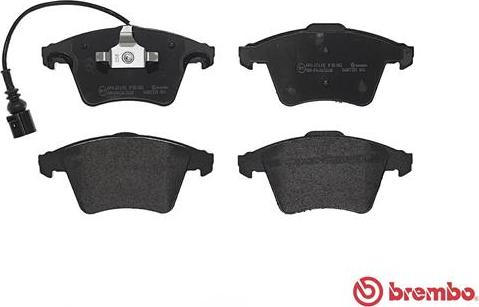 Brembo P 85 082 - Komplet Pločica, disk-kočnica www.molydon.hr