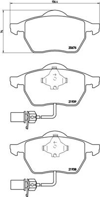 Brembo P 85 037X - Komplet Pločica, disk-kočnica www.molydon.hr