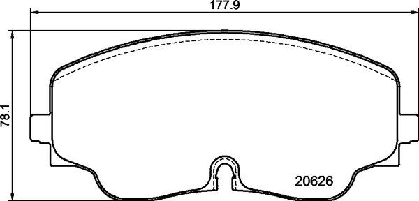 Brembo P 85 193 - Komplet Pločica, disk-kočnica www.molydon.hr