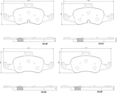 Brembo P85160N - Komplet Pločica, disk-kočnica www.molydon.hr