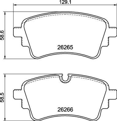 Brembo P 85 185 - Komplet Pločica, disk-kočnica www.molydon.hr