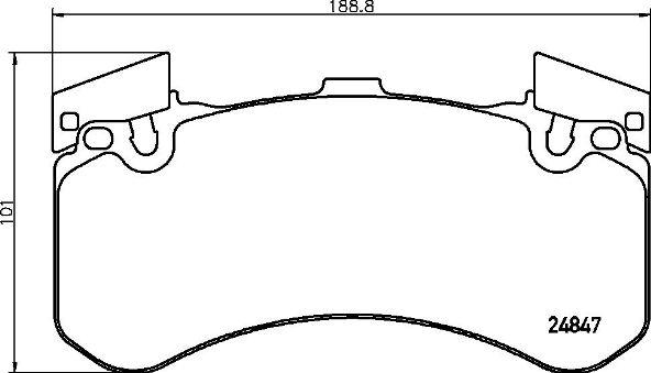 Brembo P 85 136 - Komplet Pločica, disk-kočnica www.molydon.hr