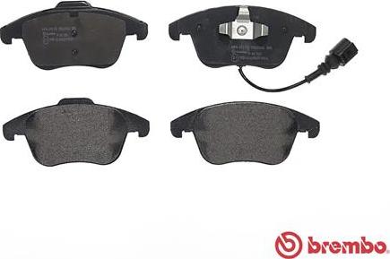 Brembo P 85 130 - Komplet Pločica, disk-kočnica www.molydon.hr