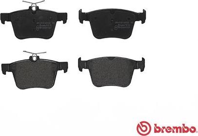 Brembo P 85 124 - Komplet Pločica, disk-kočnica www.molydon.hr