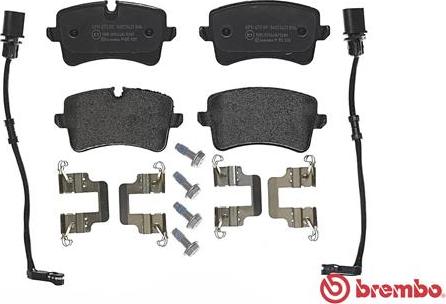 Brembo P 85 120 - Komplet Pločica, disk-kočnica www.molydon.hr