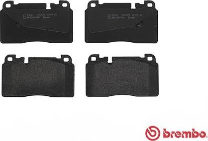 Brembo P 85 123 - Komplet Pločica, disk-kočnica www.molydon.hr