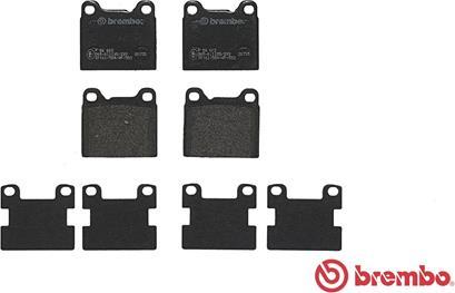 Brembo P 86 002 - Komplet Pločica, disk-kočnica www.molydon.hr