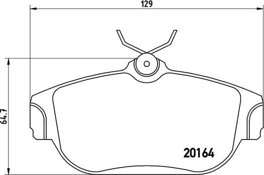 Brembo P 86 007 - Komplet Pločica, disk-kočnica www.molydon.hr