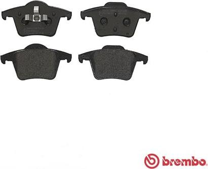 Brembo P 86 019 - Komplet Pločica, disk-kočnica www.molydon.hr