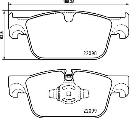 Brembo P 86 028 - Komplet Pločica, disk-kočnica www.molydon.hr