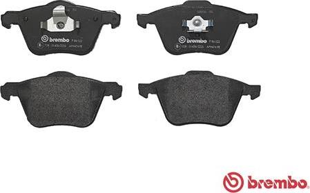 Brembo P 86 022 - Komplet Pločica, disk-kočnica www.molydon.hr