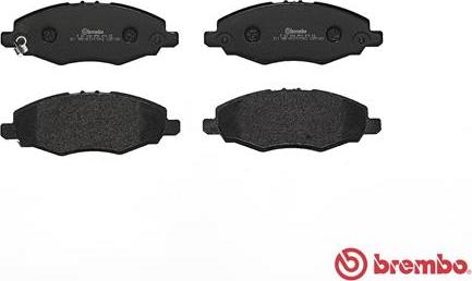 Brembo P 83 094 - Komplet Pločica, disk-kočnica www.molydon.hr