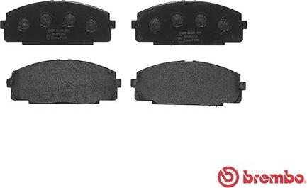 Brembo P 83 092 - Komplet Pločica, disk-kočnica www.molydon.hr