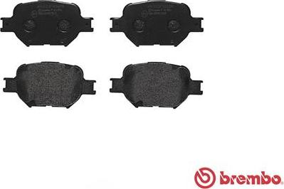 Brembo P 83 054 - Komplet Pločica, disk-kočnica www.molydon.hr