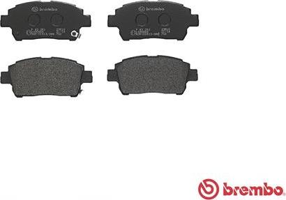 Brembo P 83 051 - Komplet Pločica, disk-kočnica www.molydon.hr