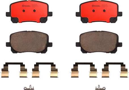 Brembo P83061N - Komplet Pločica, disk-kočnica www.molydon.hr