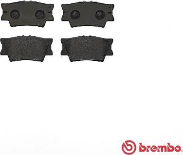 Brembo P 83 089 - Komplet Pločica, disk-kočnica www.molydon.hr