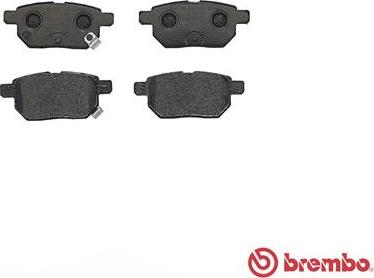 Brembo P 83 083 - Komplet Pločica, disk-kočnica www.molydon.hr