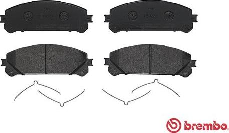 Brembo P 83 145 - Komplet Pločica, disk-kočnica www.molydon.hr