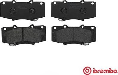 Brembo P 83 140 - Komplet Pločica, disk-kočnica www.molydon.hr