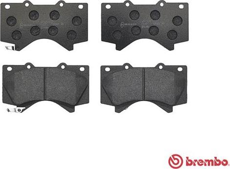 Brembo P 83 107 - Komplet Pločica, disk-kočnica www.molydon.hr