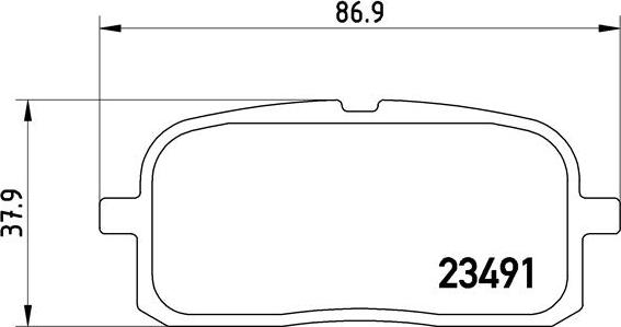 Brembo P 83 116 - Komplet Pločica, disk-kočnica www.molydon.hr