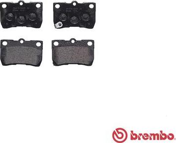 Brembo P 83 113 - Komplet Pločica, disk-kočnica www.molydon.hr