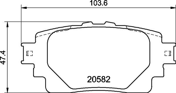 Brembo P 83 174 - Komplet Pločica, disk-kočnica www.molydon.hr