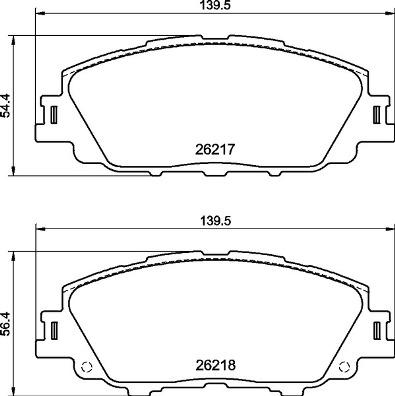 Brembo P 83 175 - Komplet Pločica, disk-kočnica www.molydon.hr