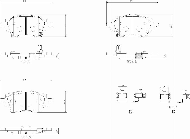 Brembo P83178N - Komplet Pločica, disk-kočnica www.molydon.hr