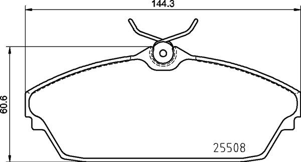 Brembo P82003N - Komplet Pločica, disk-kočnica www.molydon.hr