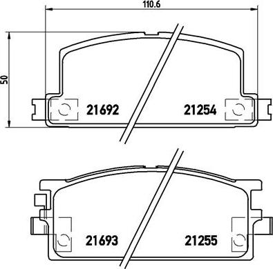 Brembo P 34 001 - Komplet Pločica, disk-kočnica www.molydon.hr