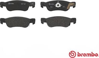 Brembo P 34 003 - Komplet Pločica, disk-kočnica www.molydon.hr