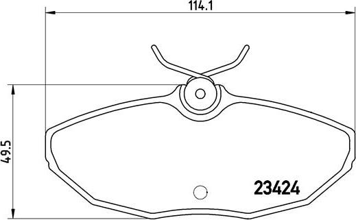 Brembo P 36 013 - Komplet Pločica, disk-kočnica www.molydon.hr