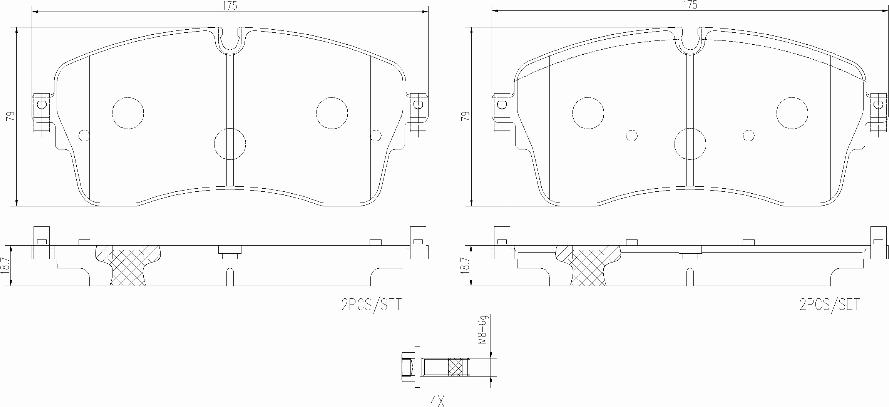 Brembo P36036N - Komplet Pločica, disk-kočnica www.molydon.hr