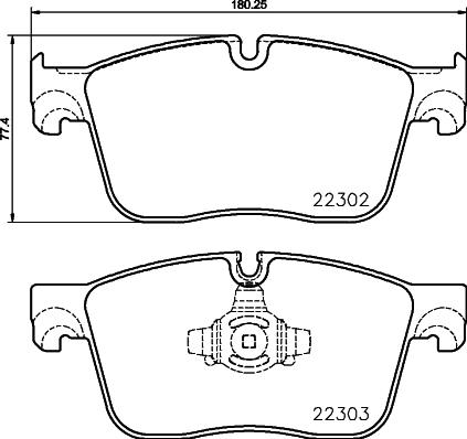 Brembo P 36 031 - Komplet Pločica, disk-kočnica www.molydon.hr