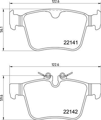 Brembo P 36 037 - Komplet Pločica, disk-kočnica www.molydon.hr