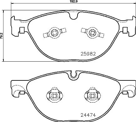 Brembo P 36 029 - Komplet Pločica, disk-kočnica www.molydon.hr