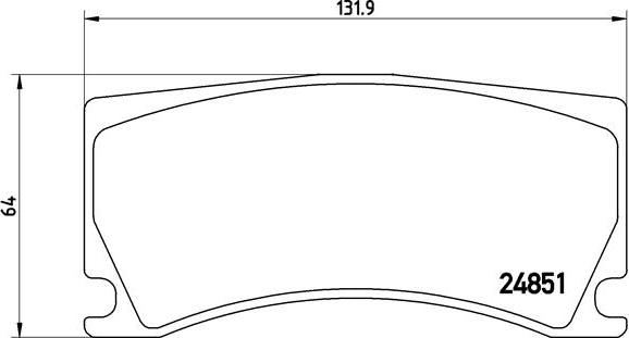 Brembo P 36 024 - Komplet Pločica, disk-kočnica www.molydon.hr