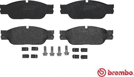 Brembo P 36 021 - Komplet Pločica, disk-kočnica www.molydon.hr