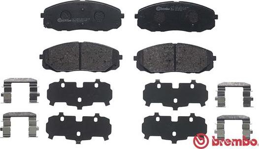 Brembo P 30 095 - Komplet Pločica, disk-kočnica www.molydon.hr