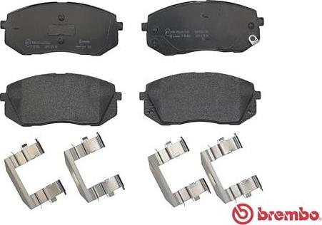 Brembo P 30 056 - Komplet Pločica, disk-kočnica www.molydon.hr